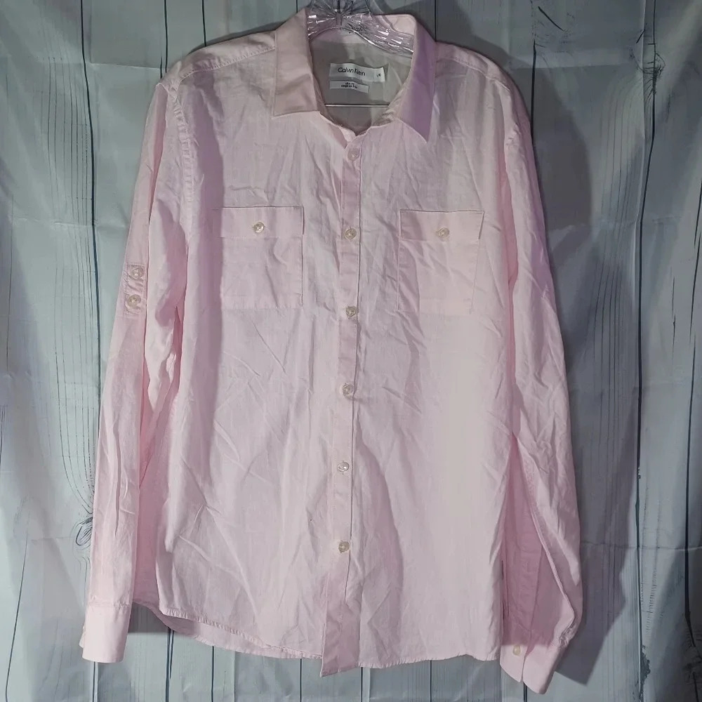 Calvin Klein men's button-down shirt